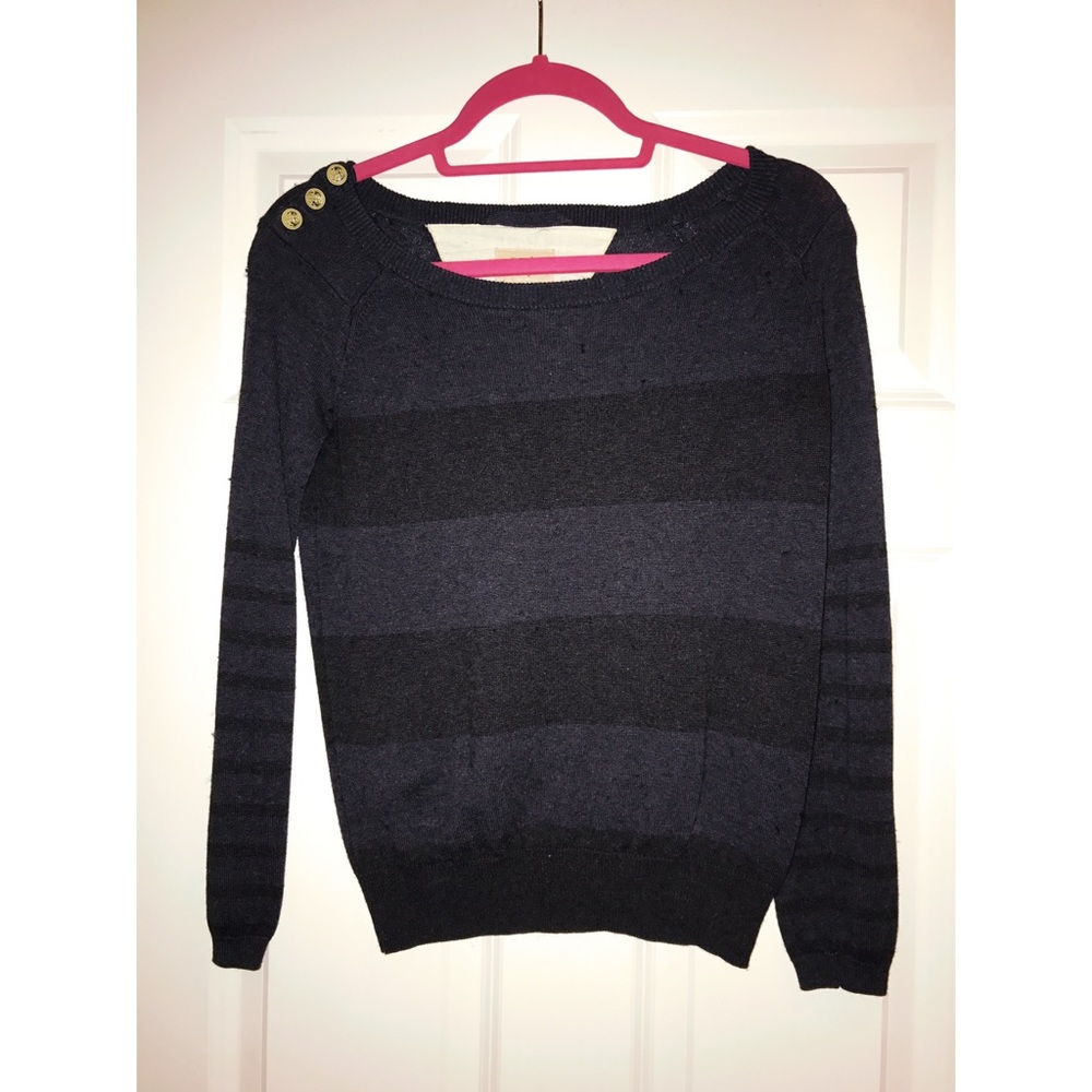 Aritzia Black & Blue Wilfred Free Sweater